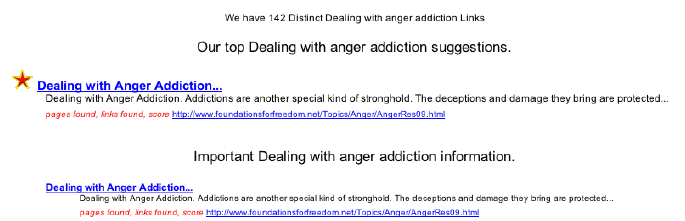 Anger Addiction