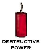 Destructive power force - dynamite