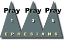 Prayer in Ephesians Chapters 1, 3, 6