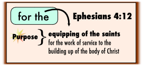 Ephesians 4:12 the purpose of the church