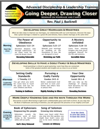 Going Deeper, Drawing Closer: Seminar on Marriage and Family