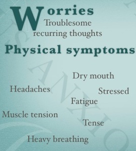 physical symptoms of anxiety