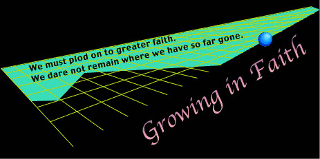 Growing in Faith graphic.