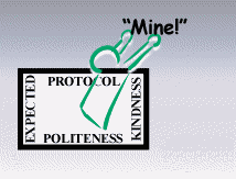 Self-control is when one stays within the box of God's commands wherein you can love.