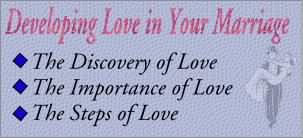 Developing love in Your Marriage