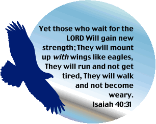 Yet those who wait for the Lord ... Isaiah 40:31