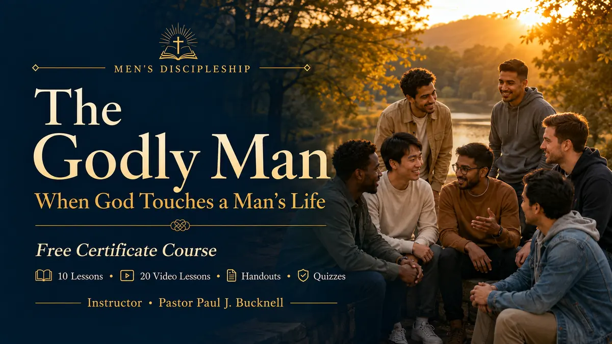 The Godly Man: When God Touches a Man’s Life course