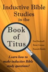 Purchase the Inductive Bible Studies in the Book of Titus