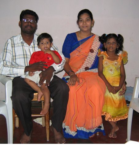 Pastor Stephen and his family