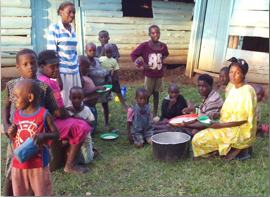 kids in Uganda