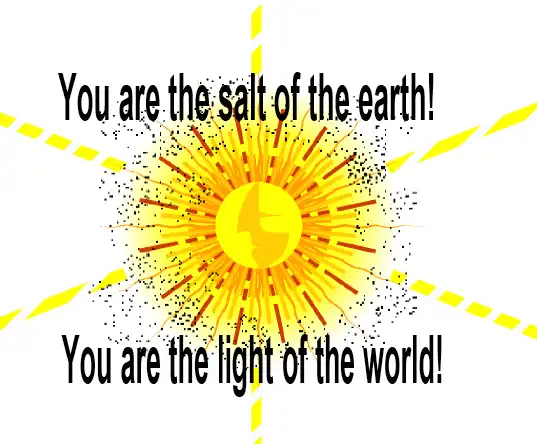 You are the salt of the earth and the light of the world — Matthew 5:13–16