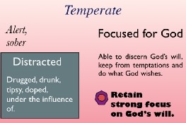 Temperate, alert Titus 2:2