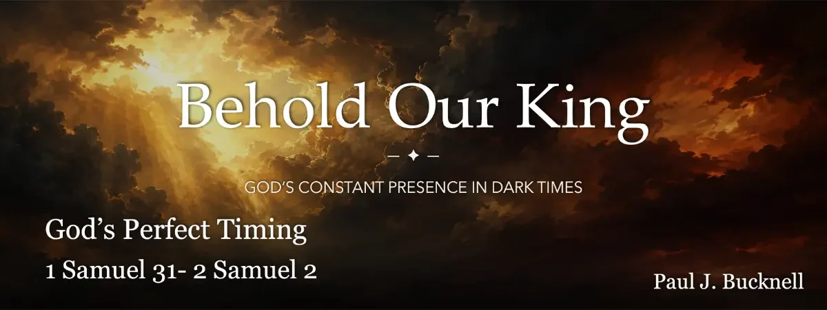 Study Questions for 1 Samuel 31 to 2 Samuel 2 banner