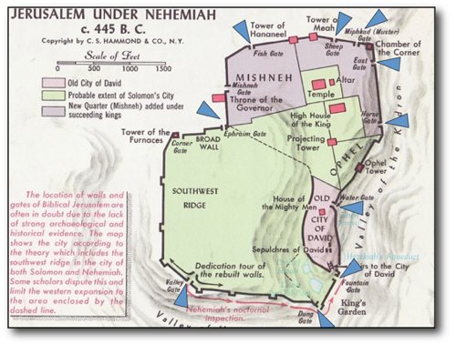 Jerusalem map