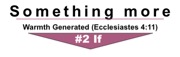 Something more warmth generated (Ecclesiastes 4:11)
