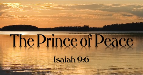 Prince of Peace is Jesus