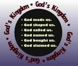 God made us God called us God named us God bought us God claimed us