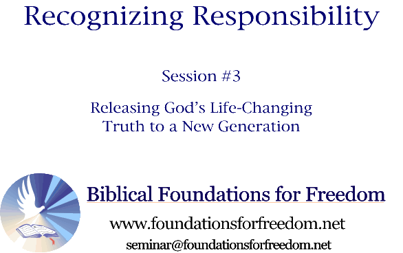 Going Deeper - Recognizing Responsibility Intro #3 OA03_01