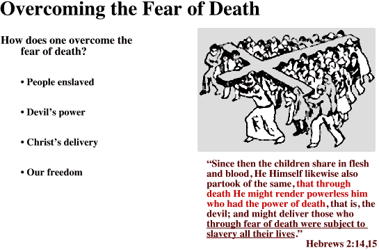 Overcoming the Fear of Death