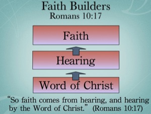 Romans 10:17 faith