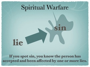 Spiritual warfare and lies