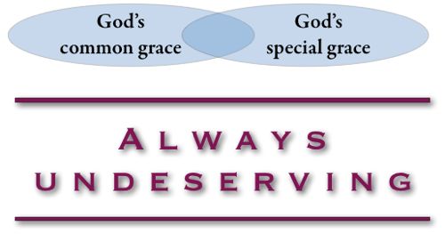 undeserving grace and kindness