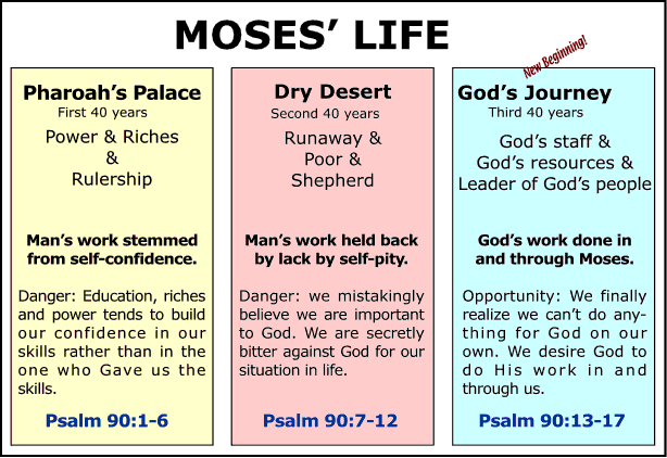 Moses Timeline Chart