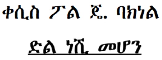 Reaching Beyond Mediocrity - Becoming an Overcomer -English Translated into Amharic 