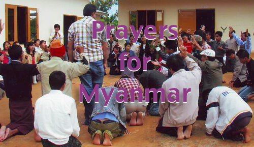 Praying for Myanmar