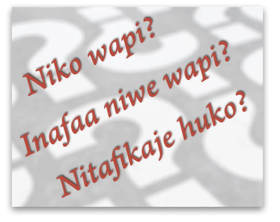 Mchoro wa somo la Mwanzo wa Maisha na Wewe (12-14)