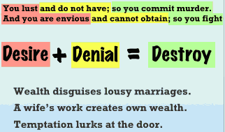 Danger of wealth in marriages