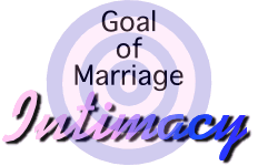 Defining Intimacy : Goal of Marriage: Intimacy