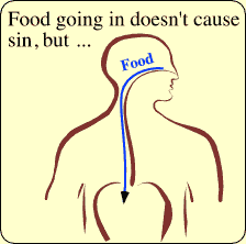Food impurities? Mark 7:18-19