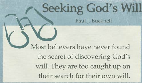 Seeking God's Will