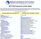 BFF OT articles